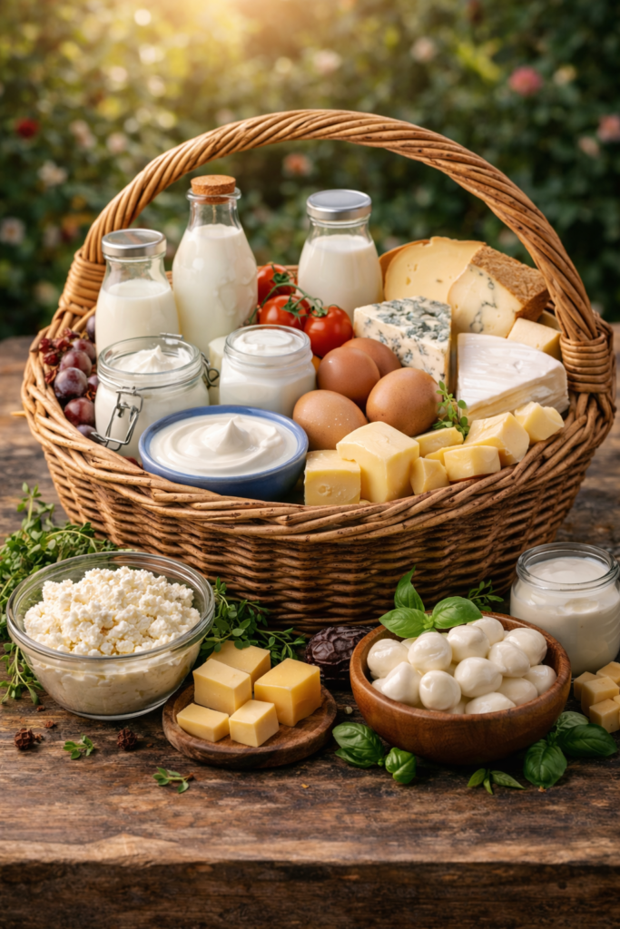 productos lacteos